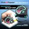 Pink Power 25ft Blue Tape Measure - Small Measuring Tape Measure for Tool Kit with Retractable Blade and Lock Button - Small Tape Measure - Heavy Duty Lightweight Easy to Read Measurement Tape